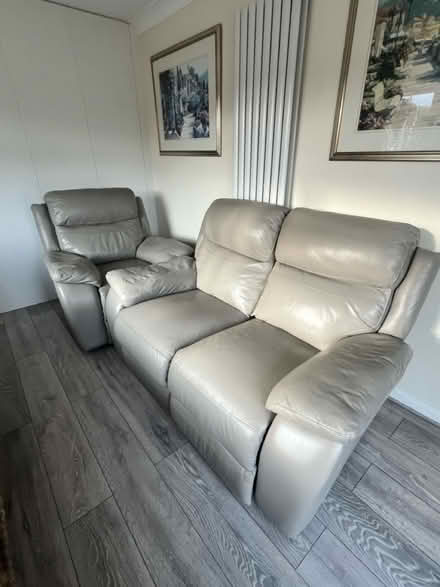 Photo of free Two seater and arm chair (ME8) #2