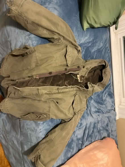 Photo of free Lined German Army Jacket (Somerville, winter hill) #1