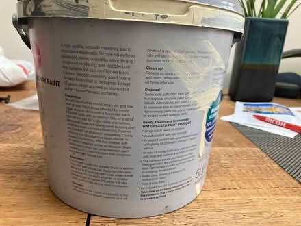 Photo of free Masonry paint (Edinburgh EH5) #1