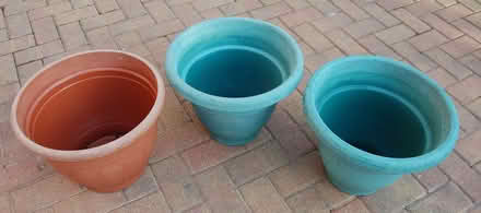 Photo of free Large clay and plastic planters (Mickleover DE3) #2