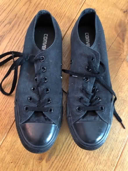Photo of free Black converse plimsolls (Keymer BN6) #1