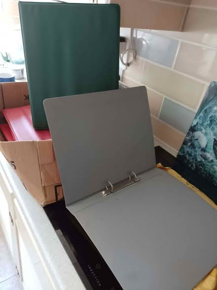 Photo of free Ring binder files (spaldwick PE28) #1