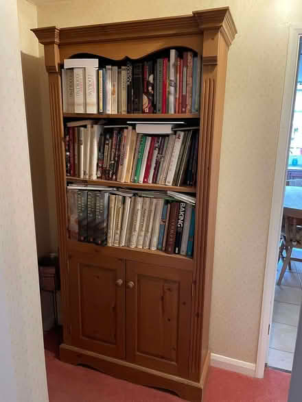 Photo of free Pine bookcase (Barrow upon Soar LE12) #1