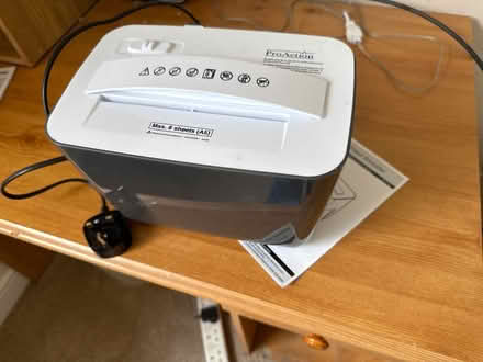 Photo of free Desktop paper shredder (Kingsteignton) #1