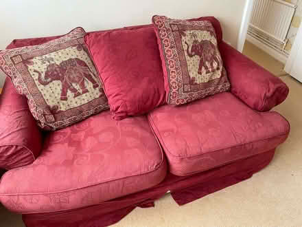 Photo of free Sofa Bed With Chair & Footstool (Barrow upon Soar LE12) #1