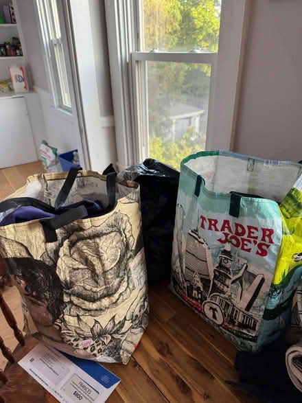Photo of free Three big bags of clothes (Mid Cambridge) #1