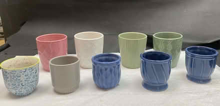 Photo of free 9 Ceramic Mini Pots (Newport Beach (Eastbluff)) #2
