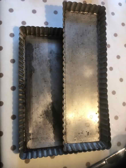 Photo of free Two well used flan tins (Harrogate HG2) #1