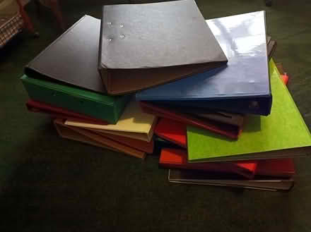 Photo of free Surplus used file folders, ring binders, suspension files... (Coleshill B46) #1