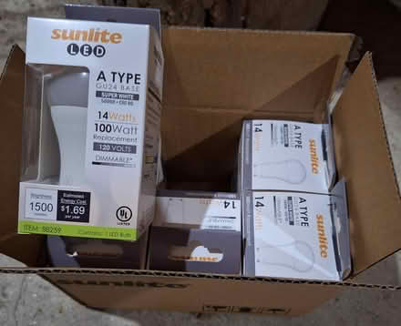 Photo of free GU24 Base LED A Type Bulbs (New Fairfield, CT) #1
