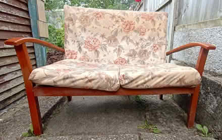 Photo of free Two seater bench seat (central support broken) (Kirkley NR33) #1