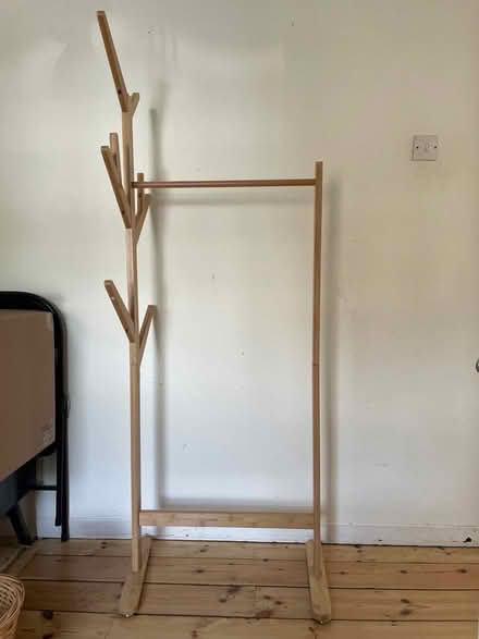 Photo of free Bamboo Clothes rail (Queen's Park BN2) #1