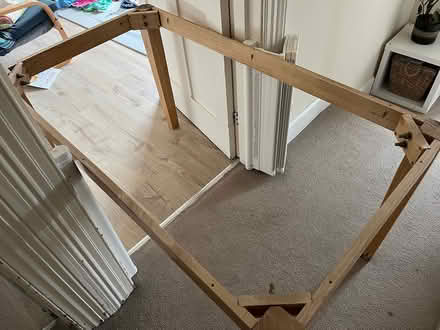 Photo of free Solid Wooden Table/Desk Frame (Ottery St Mary) #1