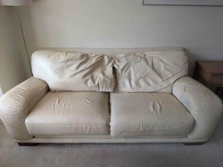 Photo of free Leather sofa (IG10 4QY) #1