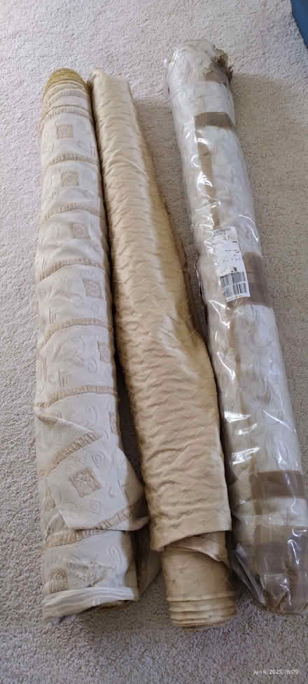Photo of free Three bales of curtain material (Aller Cross EX15) #1