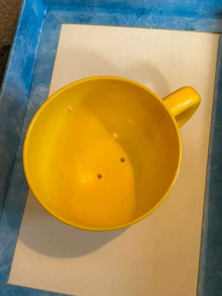Photo of free yellow plastic cup (Jennetts park RG12) #3