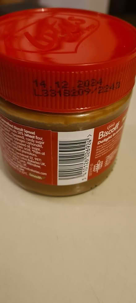 Photo of free Lotus Biscoff spread (Morden, sm4) #2