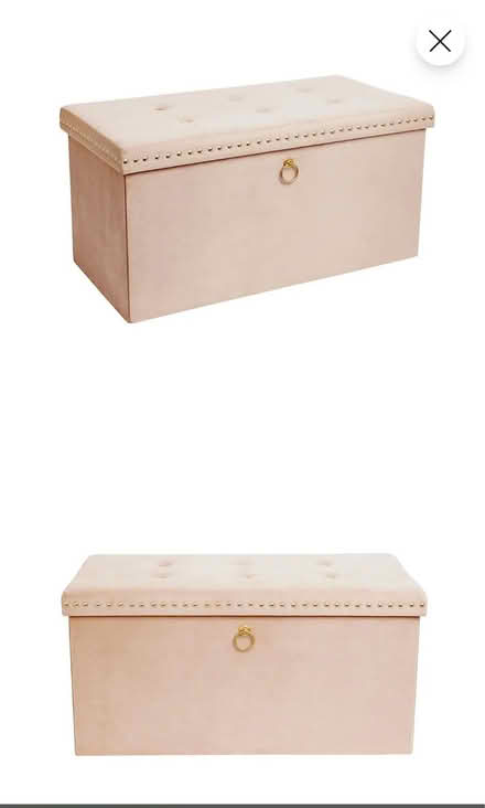 Photo of free Beige Ottoman Storage Box (Purley) #1