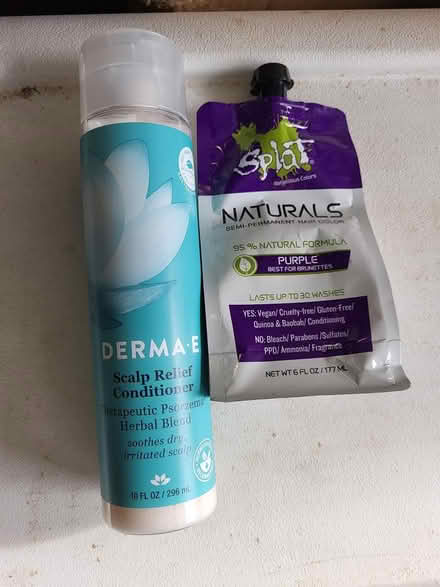 Photo of free purple hair dye, dry scalp relief (downtown Novato area) #1