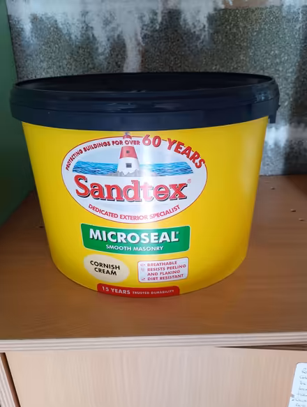Photo of free Sandtex Masonry Paint (Littletown EX14) #2