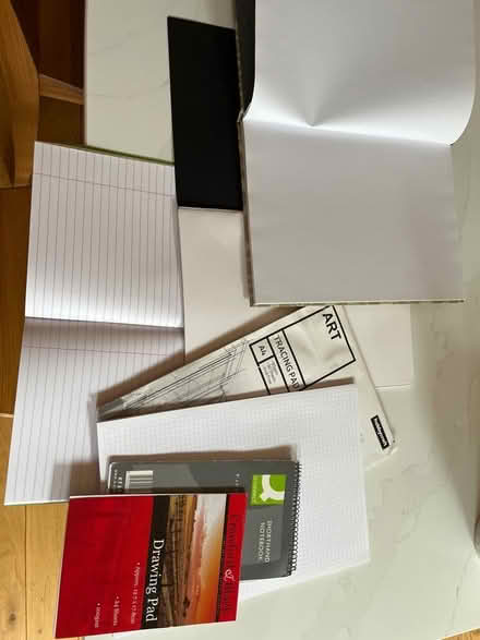 Photo of free Various paper pads (Weston Park) #1