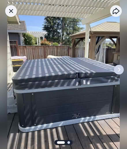 Photo of free Cover only for hot tub (Evergreen) #1