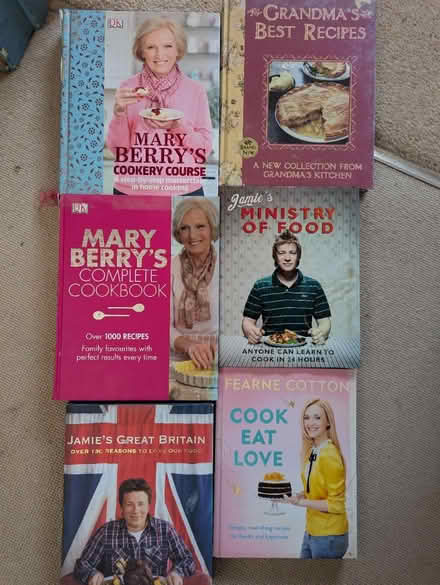 Photo of free 6 cook books (Smedley Street DE4) #1