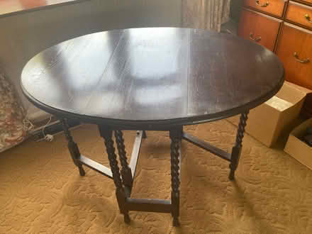 Photo of free Vintage Gateleg table (IP9) #1