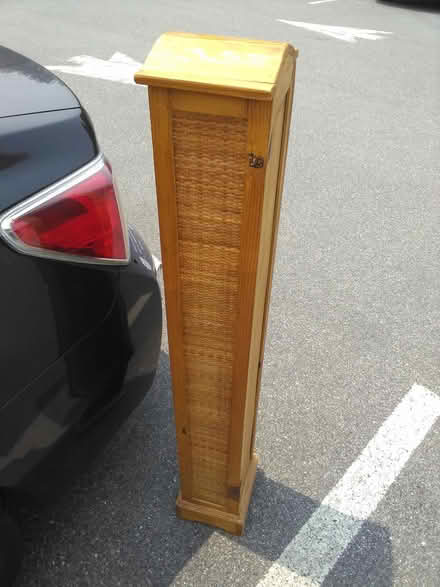 Photo of free Wicker Cd Shelf (Biddeford, Maine) #2