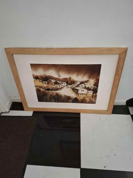Photo of free Large original watercolour (L25 Woolton) #1
