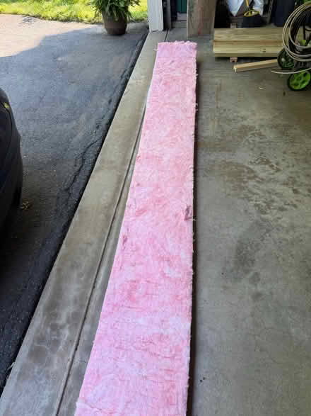 Photo of free R15 Faced Insulation - 12.5 feet (New Market, Md Lake Linganore) #2