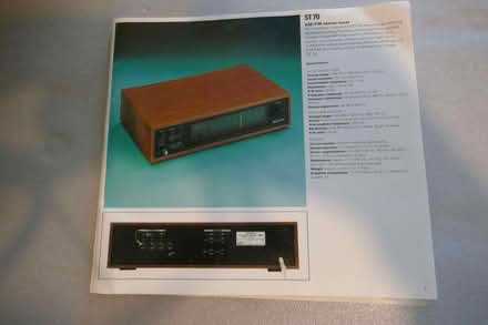 Photo of free SONY 70 AM/FM stereo Tuner (Arnold NG5) #2