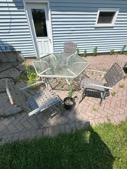 Photo of free Patio set (Elba NY) #2