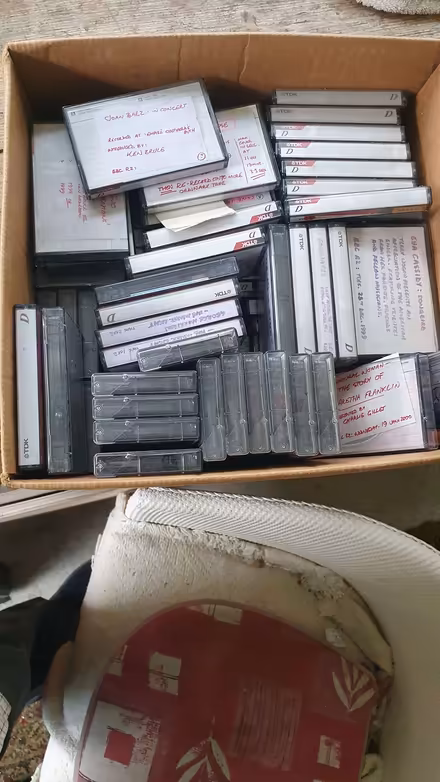 Photo of free Box of cassette tapes (Llandrindod LD1) #1