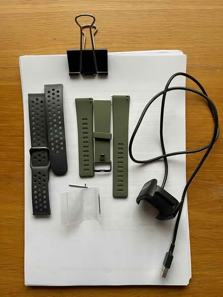 Photo of free FitBit Versa 2 straps & charger (St Michaels Mead B.Stortford.) #1
