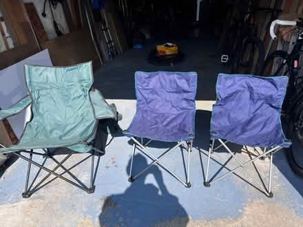 Photo of free Outdoor folding chairs (AB12) #1