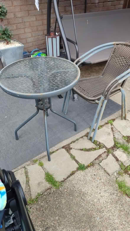 Photo of free Garden Table and 2 chairs (RG2) #1