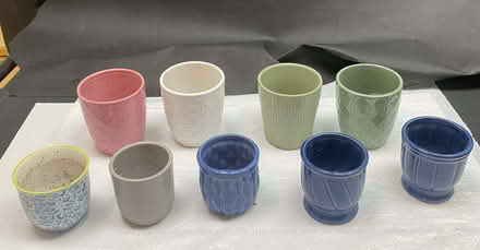 Photo of free 9 Ceramic Mini Pots (Newport Beach (Eastbluff)) #3