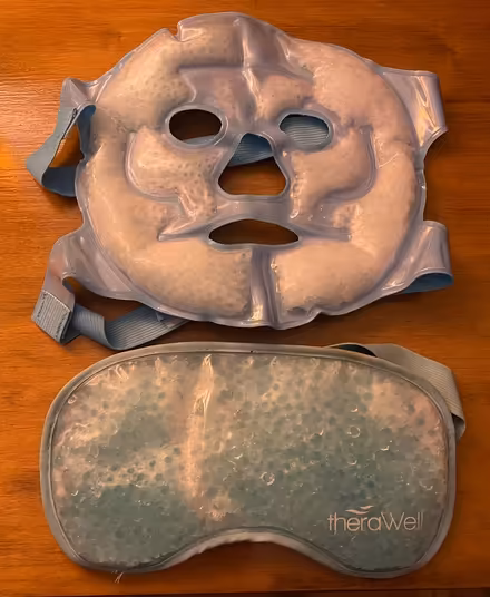 Photo of free cold face / eye masks - used (Bay Ridge) #1
