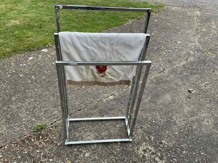 Photo of free Metal towel rail (Hitchin) #1