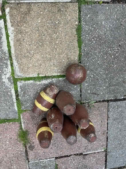 Photo of free Skittles and Ball from pub alley (Bishopsworth BS13) #2