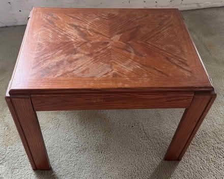 Photo of free Oak end table #2 (Capitol Hill) #2