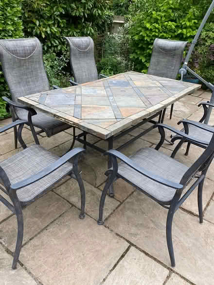 Photo of free Garden Table and chairs (Warners End Hemel Hempstead) #2
