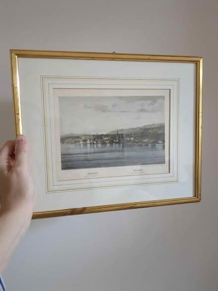 Photo of free Antique print of Horgen Switzerland (Herne Hill) #1