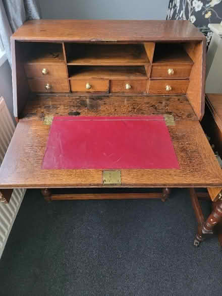 Photo of free Wooden Writing Bureau (Moor Grange LS16) #2