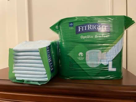 Photo of free Eldercare items:pads,briefs,inserts (Woodside) #2