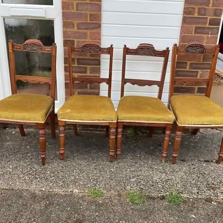 Photo of free Four dining chairs (Hitchin) #1