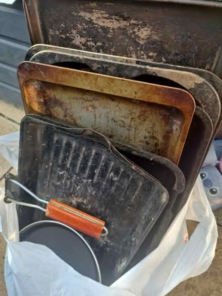 Photo of free Bag of oven trays for scrap (CT12) #1