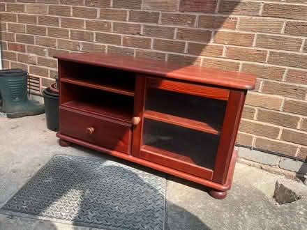 Photo of free Solid wood tv stand (Lower Penwortham PR1) #1