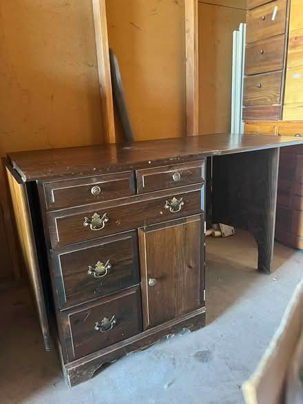 Photo of free Sewing cabinet/table (Clearlake Oaks) #1